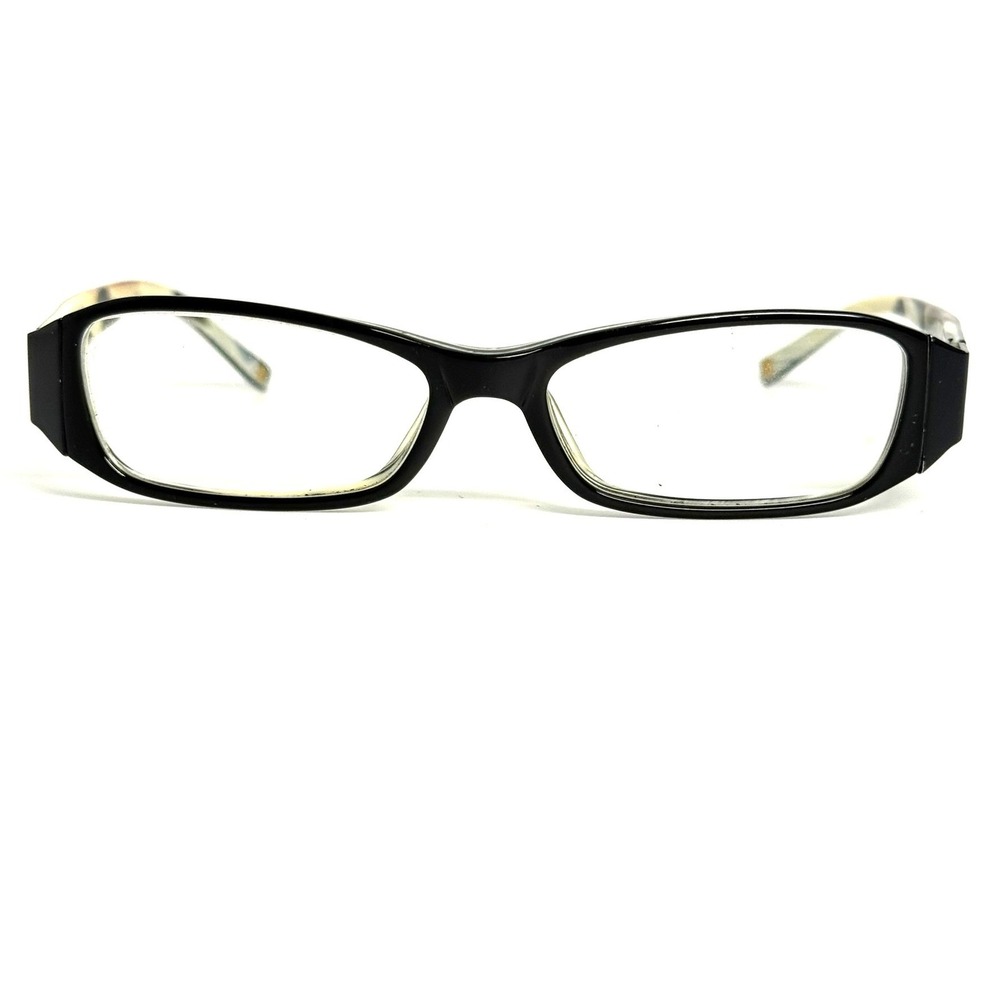 Anne Klein AK 8061 170 Black Horn Rectangular Eyeglass Frames 51-15-135